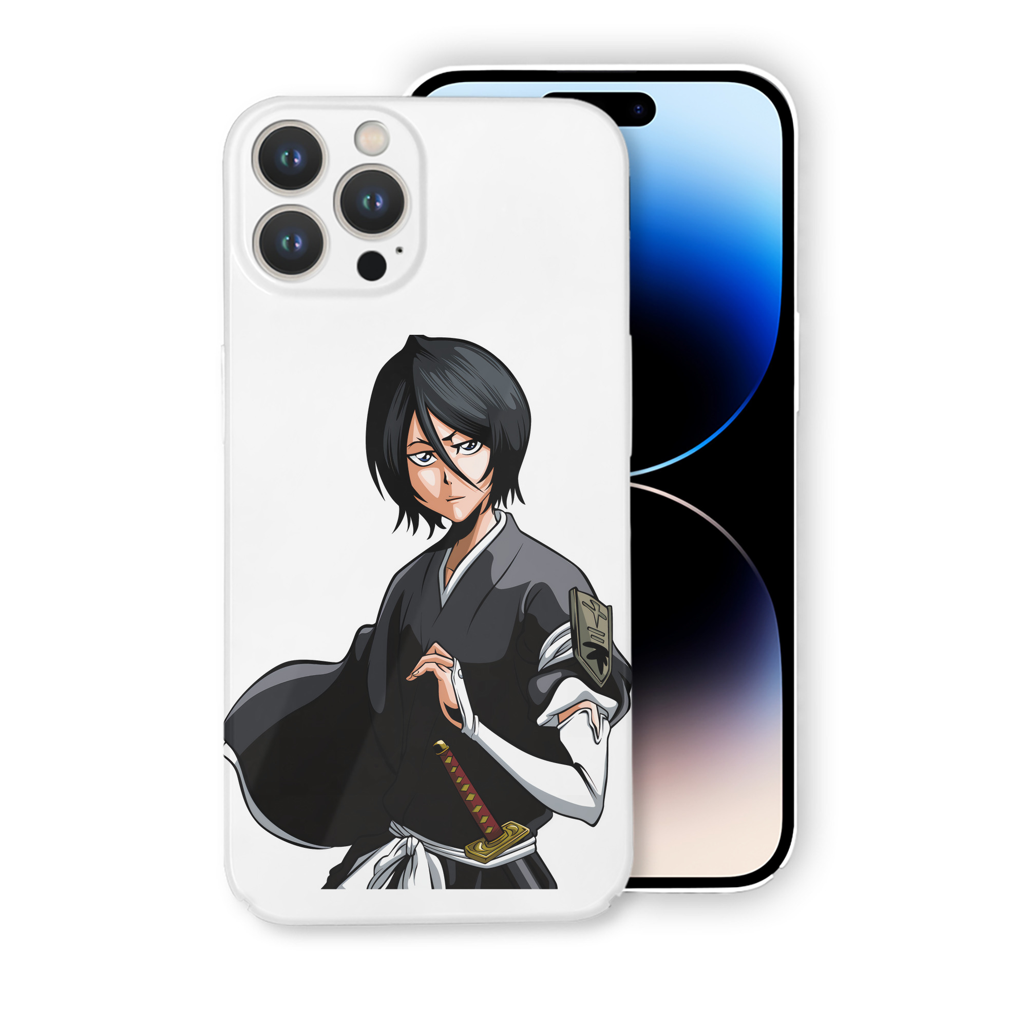 （画像用） ブリーチ 朽木ルキア BLEACH Kuchiki Rukia 【iPhone 14シリーズ対応】ハードケース